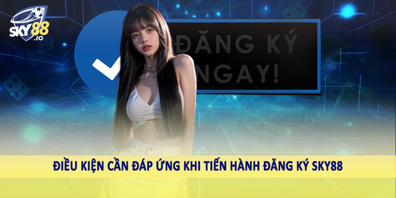 Điều kiện cần đáp ứng khi tiến hành đăng ký SKY88
