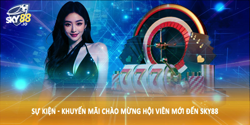 Sự Kiện - Khuyến Mãi SKY88 2 Sự kiện - khuyến mãi chào mừng hội viên mới đến SKY88